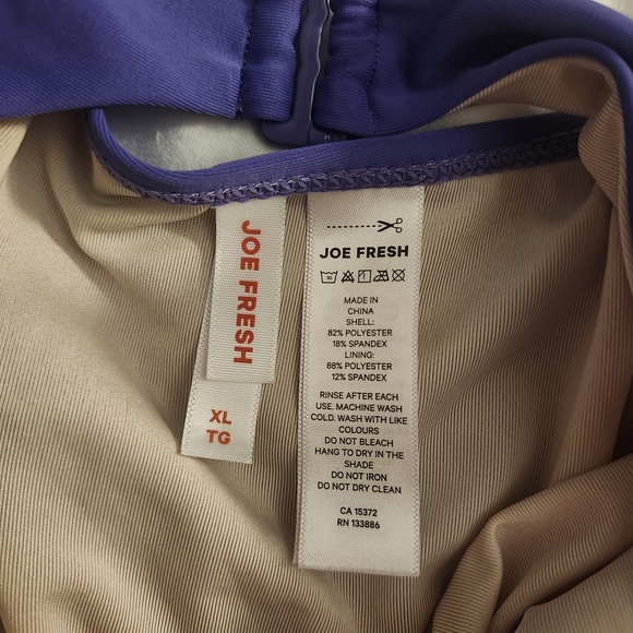 💜 Joe Fresh Purple One-Piece Swimsuit | XL | Summer Ready 💜 - Picture 2 of 5